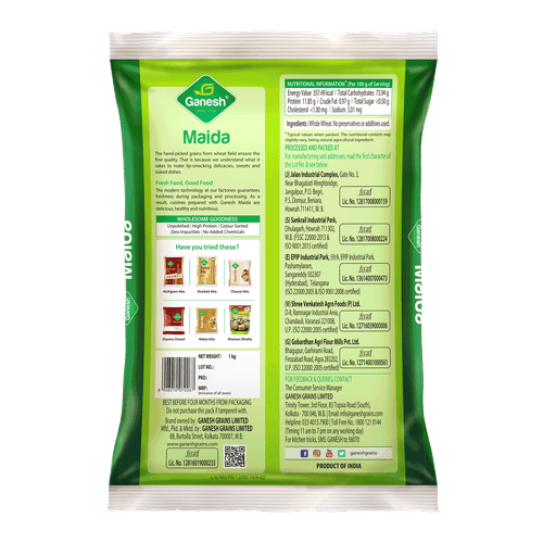 Ganesh premium maida 1kg pouch